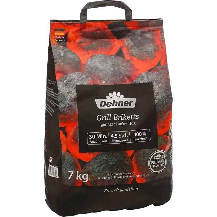 Dehner Premium Grillbriketts, 7 kg