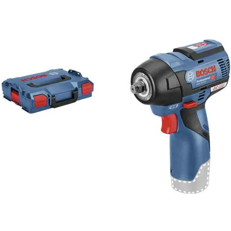 Bosch Professional 06019E0102 Drehschlagschrauber GDR 12V-115 (ohne Akku, 12 V, max. Drehmoment: 115 Nm, in L-BOXX)