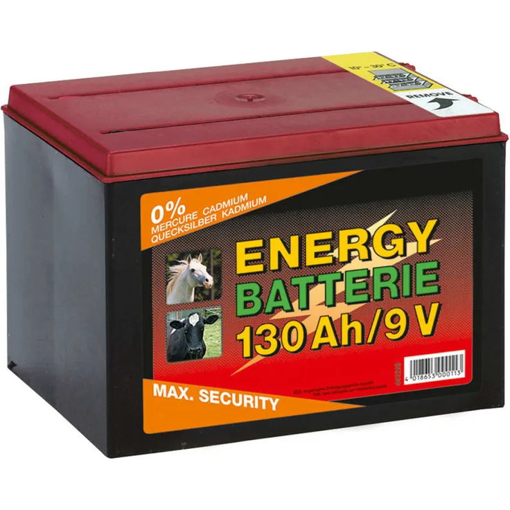 Kerbl Trockenbatterie Zink Kohle 9 V 130 Ah 441219