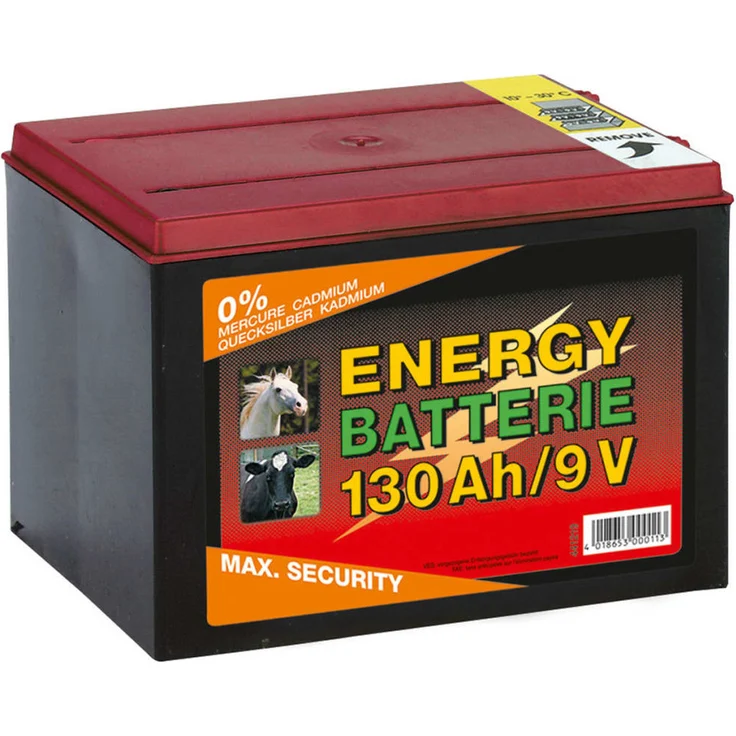 Kerbl Trockenbatterie Zink Kohle 9 V 130 Ah 441219