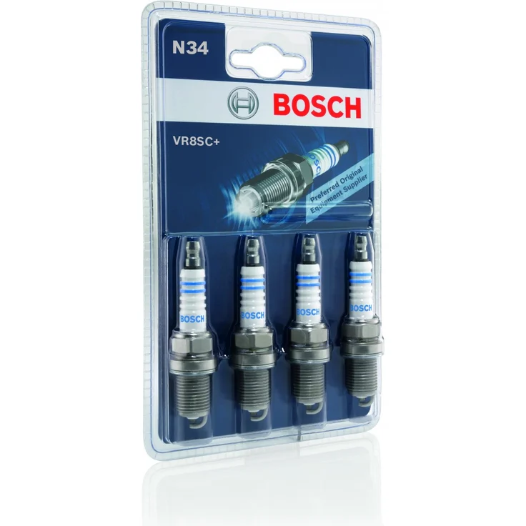 Bosch Zündkerze VR8SC+ KSN N34'' ''4 Stück''