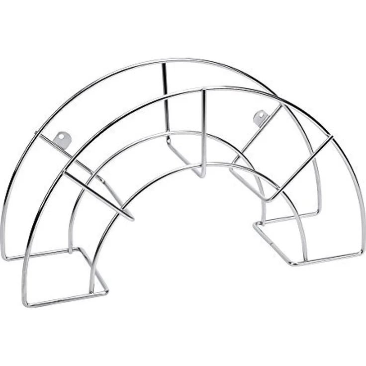 Sauvic 03304-Wandschlauchhalter, aus 304 Edelstahl, super groß Bewässerungszubehör