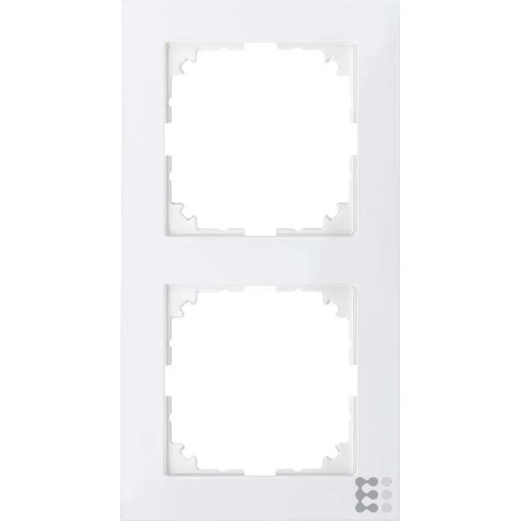 Merten MEG4020-3614 M-Pure-Rahmen, 2fach, anthrazit