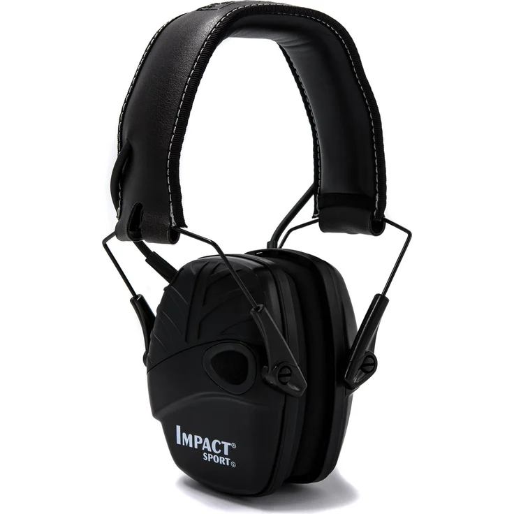 Honeywell 1034490 Howard Leight Impact Sport Weiche Ohrenschützer, schwarz, 1