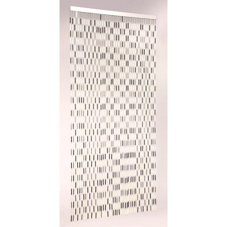 Türvorhang Raumteiler Tube Kettenvorhang Röhren Fliegenvorhang Insektenschutz 90x200cm