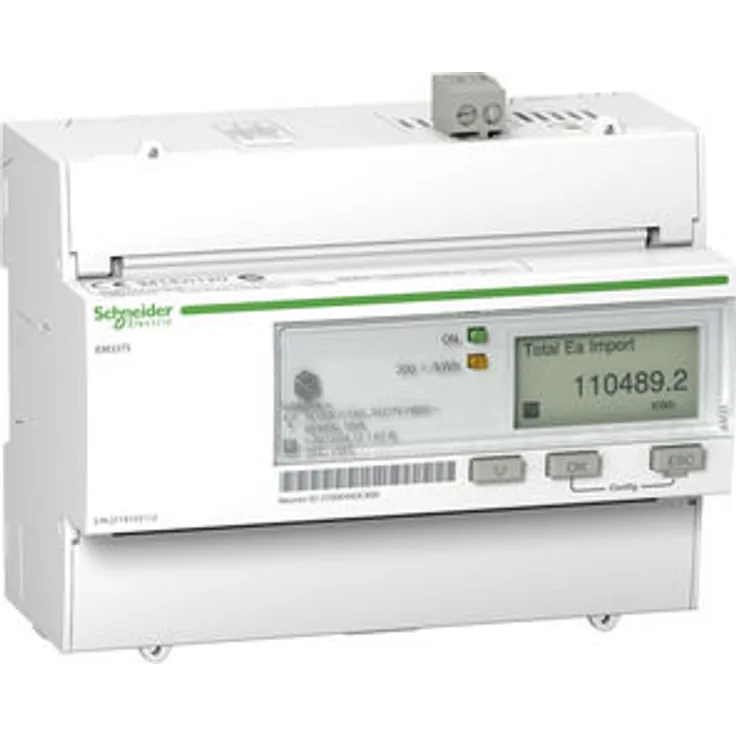Schneider IEM3375 Energiezähler, 3-phasig, 125A, LON, 1E, 4 Tarife
