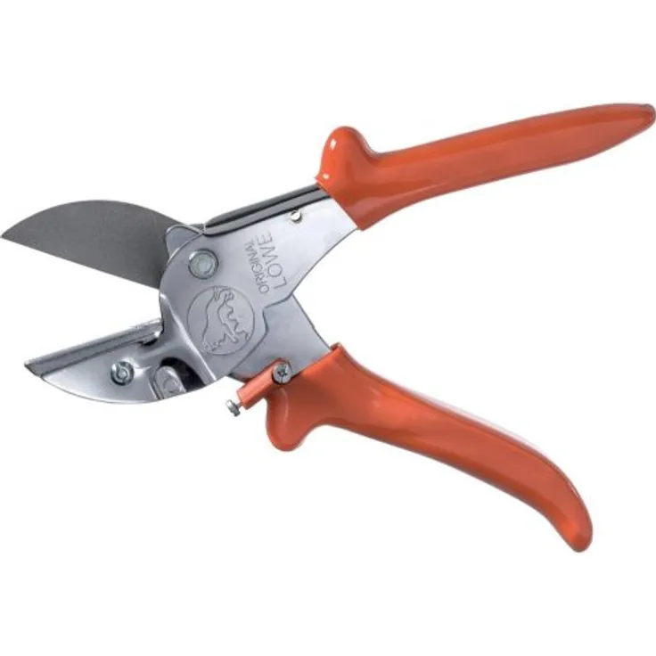 Löwe Profi Universal Amboss-Schere 1.105 mit antihaftbeschichteter Stahl Klinge 40 mm Schnittlänge - vielseitig einsetzbare Schere in Industrie und Handwerk für Holz Kunststoff Gummi Leder mittelgroß