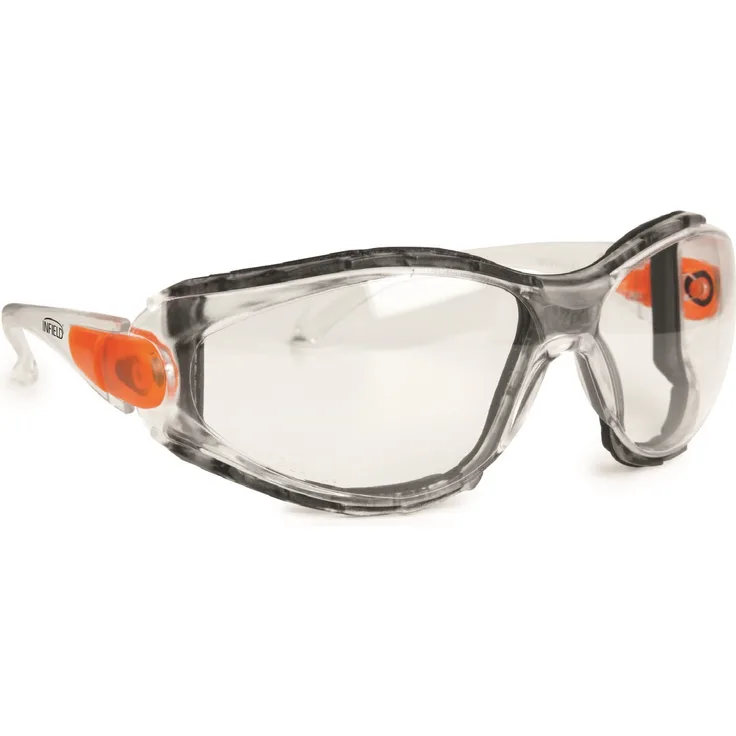 Infield Schutzbrille Matador klar beschlagfrei, antistatisch, kratzresistent - werkstatt-king.de Sicherheitsbrille, Arbeitsschutzbrille