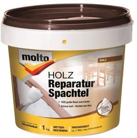 Molto Holz Reparatur Spachtel 1 kg – Ausbessern & Renovieren