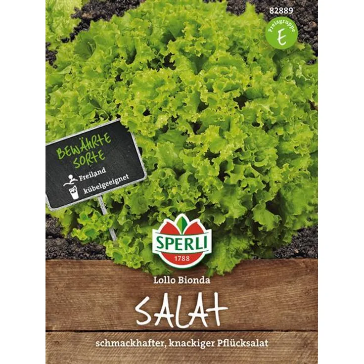 Sperli Pflücksalat Lollo bionda