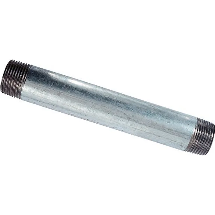 Cornat Schwengelpumpenzubehör Rohrnippel, verzinkt, 1 1/4 Zoll x 200 mm, Mehrfarbig