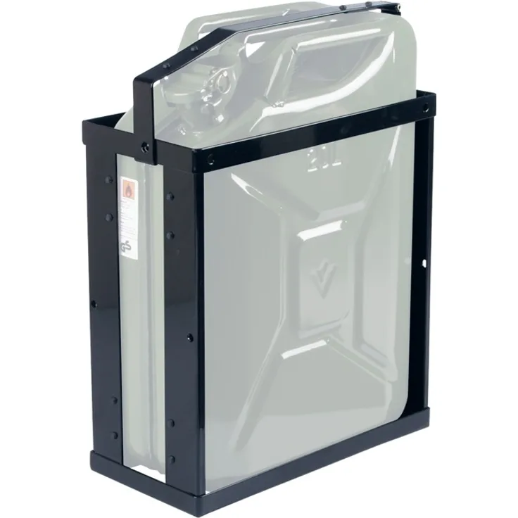 Kanisterhalterung L.377mm B.174mm H.485mm Tiefschwarz RAL 9005 2,87kg VALPRO