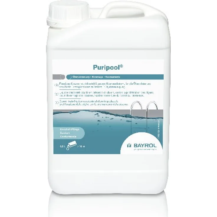 Bayrol Puripool Super - Flüssiges Überwinterungskonzentrat - Chlorstabil und schaumfrei - Ohne Kupfersulfat - 3 L