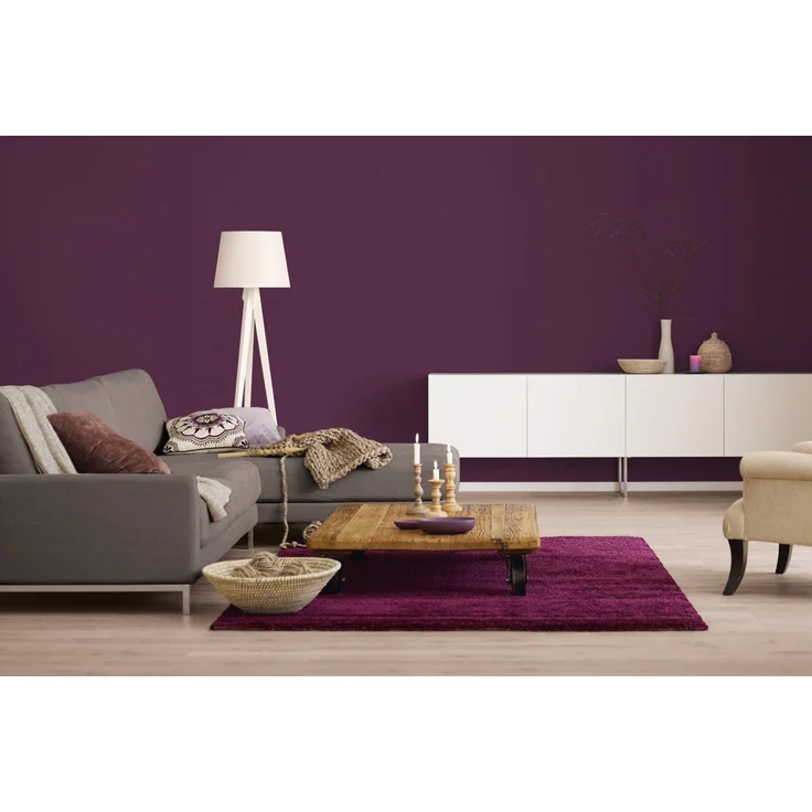 Alpina Farbrezepte Intensives Violett 2,5 l, tiefer traum, Innenfarbe matt – Bild 2