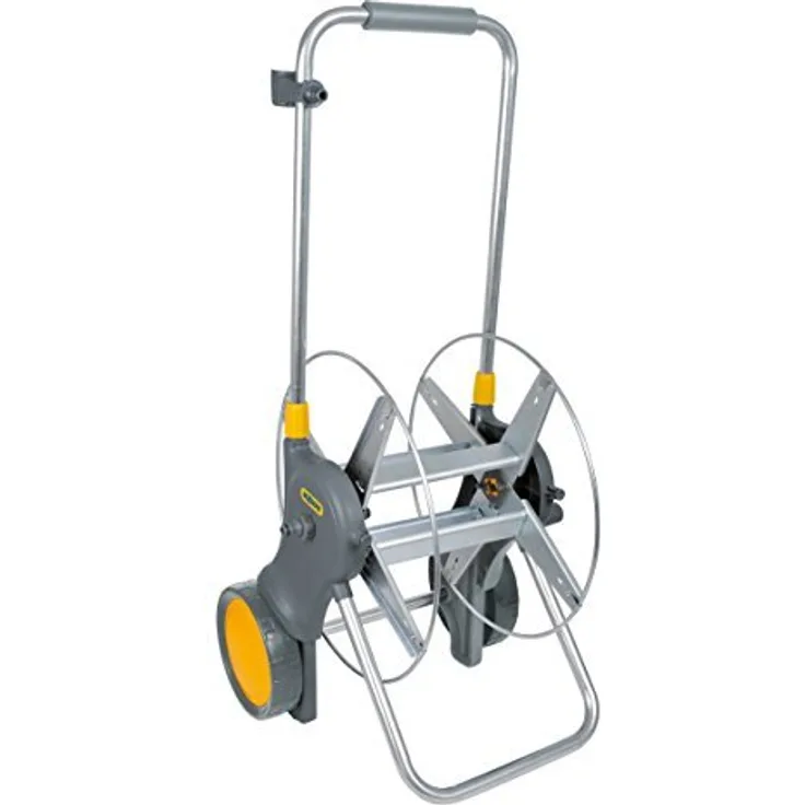 Hozelock 90 m Montierter Metall-Schlauchwagen (2460 0000)