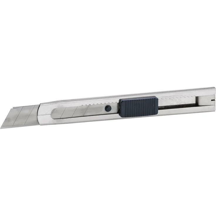 KWB Edelstahl Cuttermesser 18 mm 014918 (Autolock-Funktion, Klingenabbrecher)