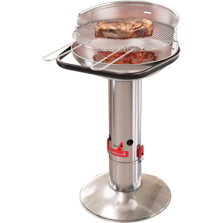 Barbecook Holzkohlegrill Loewy 50 SST, grau, 51,6 x 60 x 98,24 cm, 2234512000