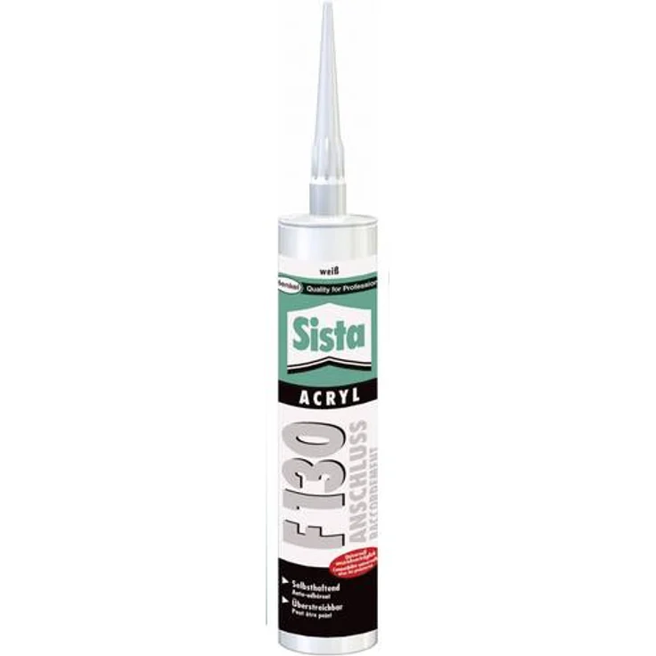 Sista F130 Acryl Herstellerfarbe Weiß L40WS 300ml – Bild 1