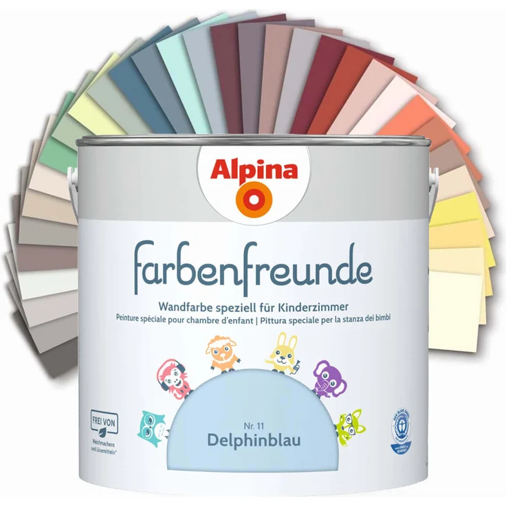 Alpina Farbenfreunde Nr. 17 2,5l , nilpferdlila – Bild 1