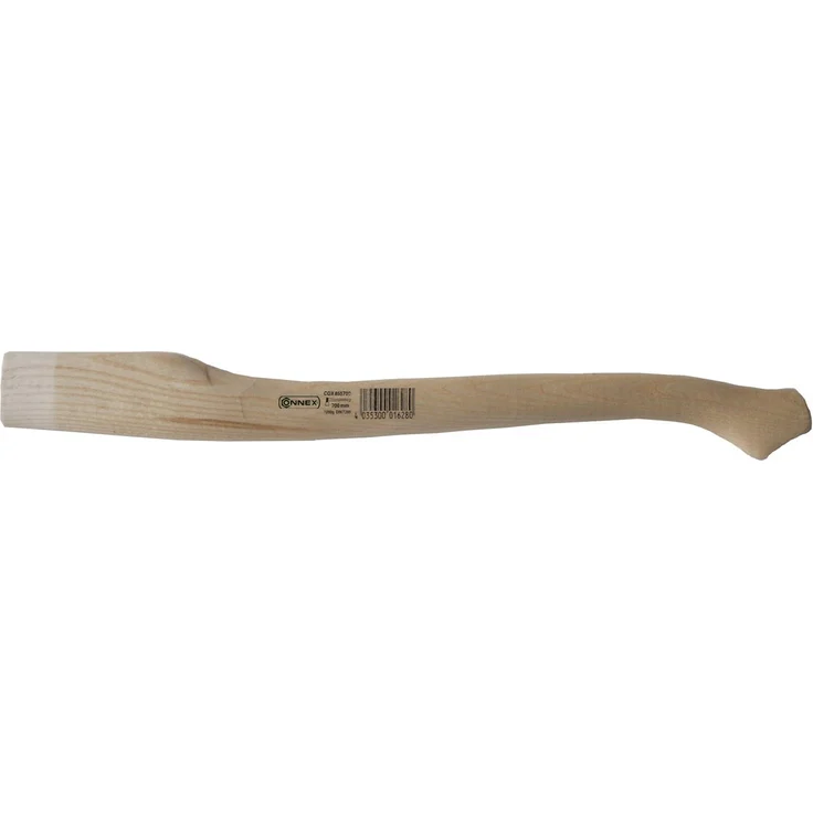 Connex Axtstiel aus Eschenholz, mit Keilschlitzen, Kuhfuß, für Axt 1250 g Länge, 700 mm – Bild 1