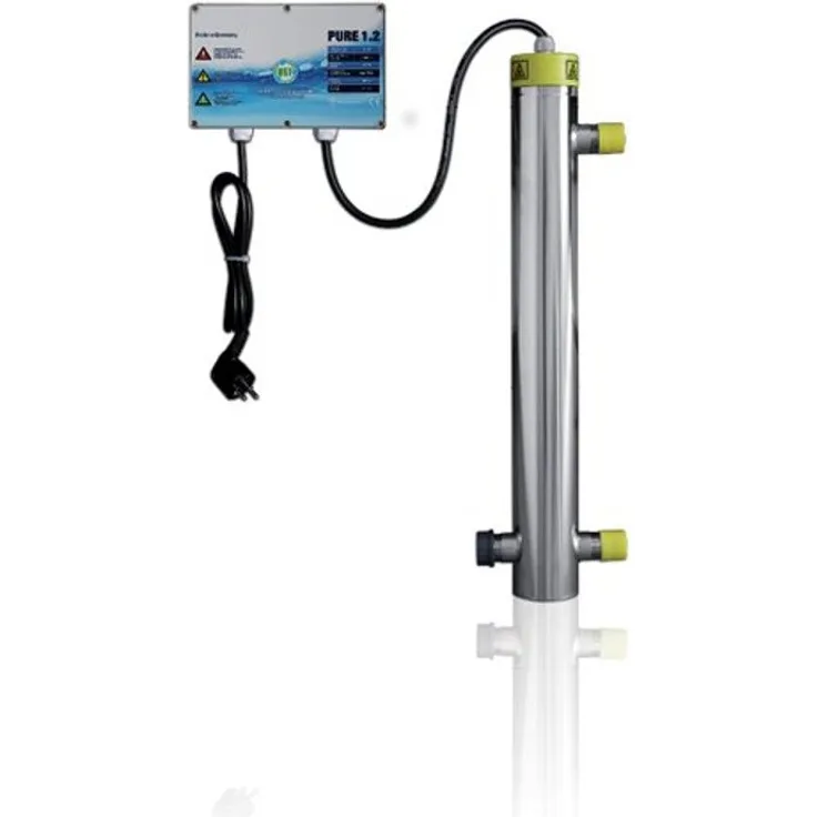 1.2 - 21W - UVC Anlage zur Wasseraufbereitung - 230VAC-115VAC - Pure