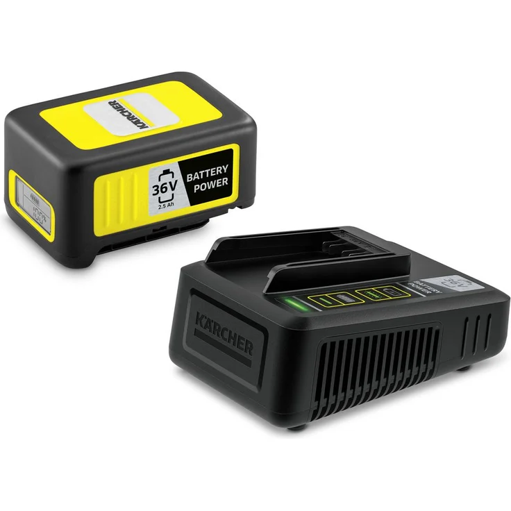 Kärcher Battery Power 36-25 Werkzeugakku 36 V / 2,5 Ah + Ladegerät (24450640), Starter-Set – Bild 1