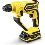 Trotec Akku-Bohrhammer PRDS 10-20V + Bohrer- und Meißel-Set, 11-teilig