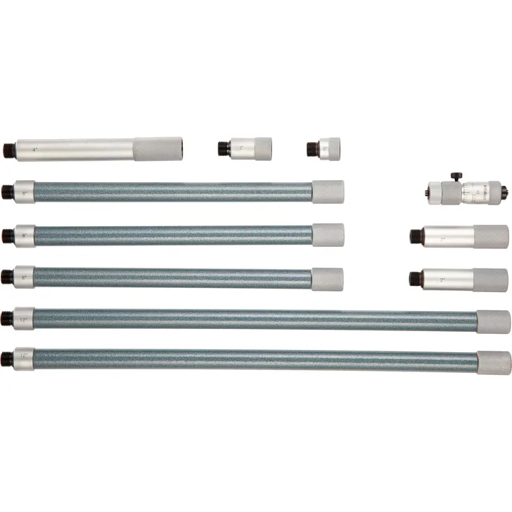 Mitutoyo 137-213 Analoge Innenmessschraube-Satz, 2-20 Zoll