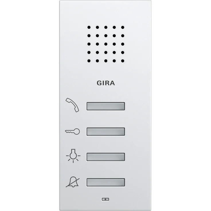 Gira 125003 Wohnungsstation AP System 55 reinweiß glänzend – Bild 1