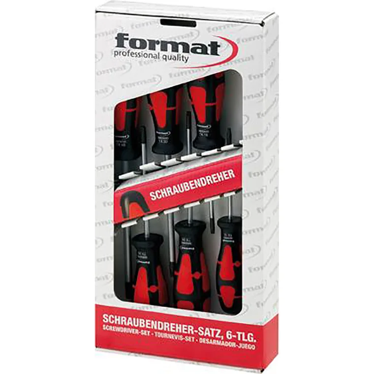 FORMAT Schraubendreher Satz 6 tlg. FORMAT, Schraubendreher-Satz 6tlg. Torx