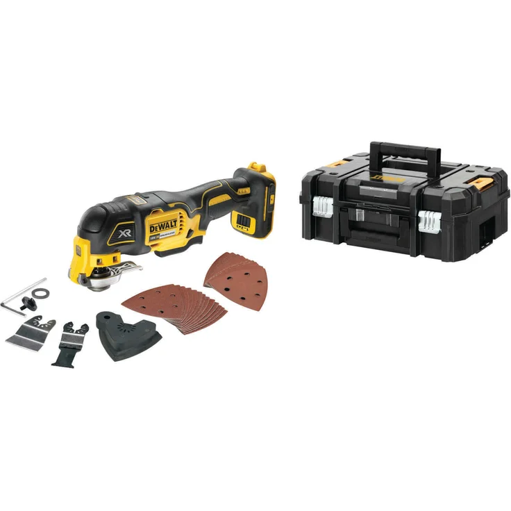 DeWalt DCS 356 NT Akku Multitool 18V Brushless Solo plus 35 teilig Zubehör plus TSTAK - ohne Akku, ohne Ladegerät – Bild 4