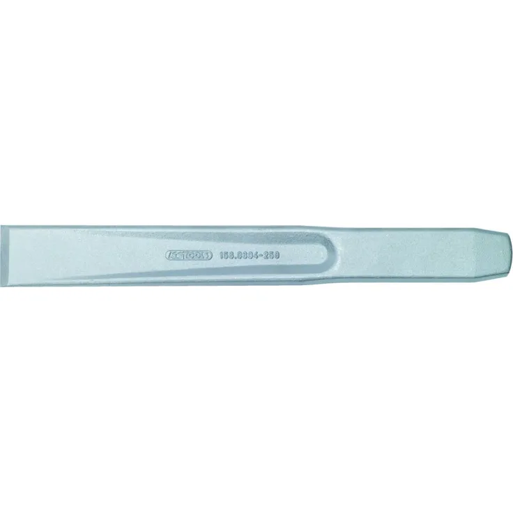 KS Tools 156.0694 Flachmeißel, oval, 250x31mm, silber