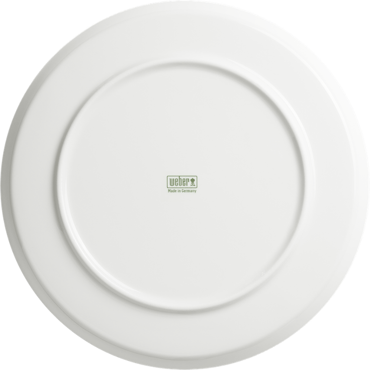 Weber 17880 Porzellan-Teller 27,5 cm, 2 Stck