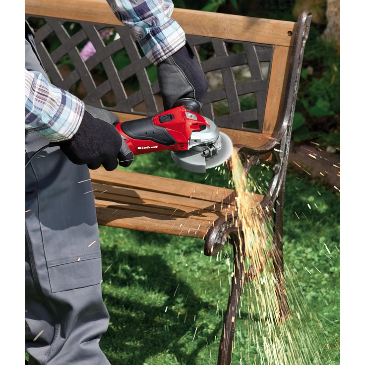 Einhell TE-AG 115 (ohne Trennscheibe) Winkelschleifer – Bild 6