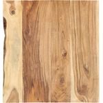 vidaXL Badezimmer-Waschtischplatte Massivholz Akazie 60 x 55 x 2,5 cm