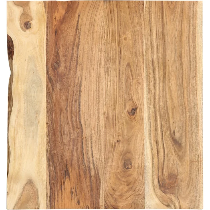 vidaXL Badezimmer-Waschtischplatte Massivholz Akazie 60 x 55 x 2,5 cm – Bild 1
