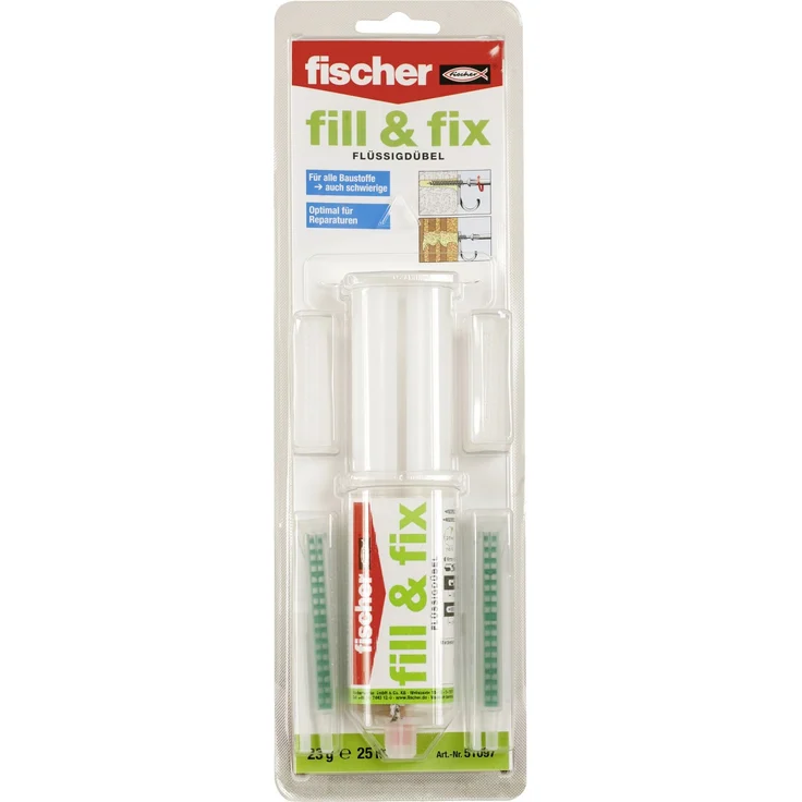 fischer Flüssigdübel Fill & Fix - Preisvergleich – Bild 1