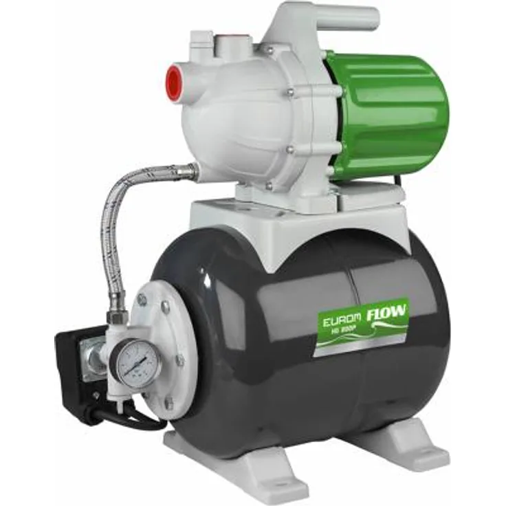 Eurom Flow HG800P Hydrophorgruppe, 800W, 4bar, 19l (264128) Wasserpumpe