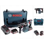 Bosch Professional GBH 18 V-26 Akku Bohrhammer SDS-Plus in L-Boxx mit 2 x GBA 6 Ah Akku und GAL 1880 CV Ladegerät
