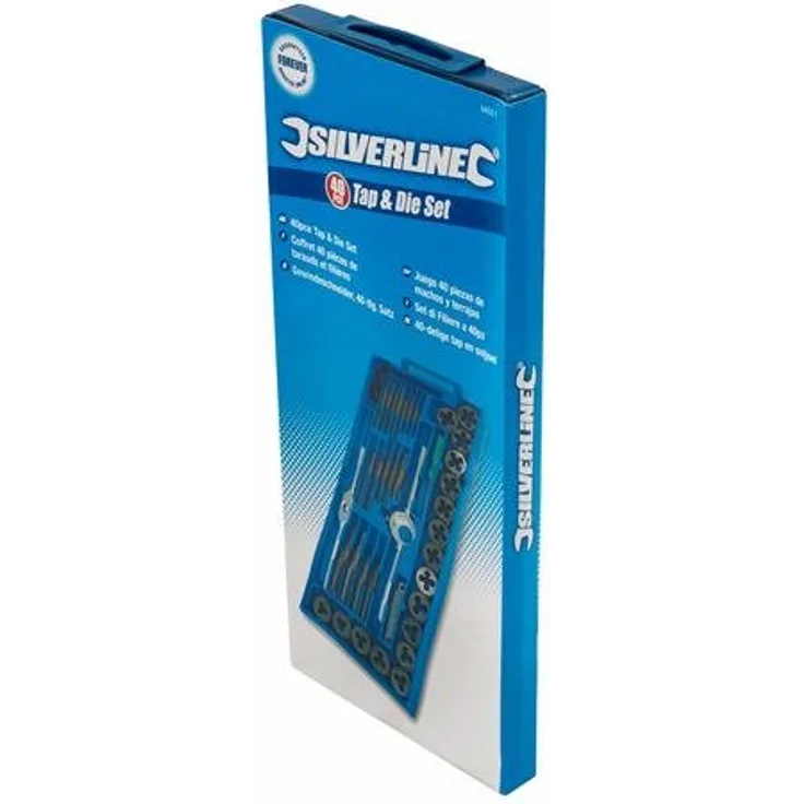 Silverline MS51 Gewindeschneidwerkzeuge, 40-tlg.