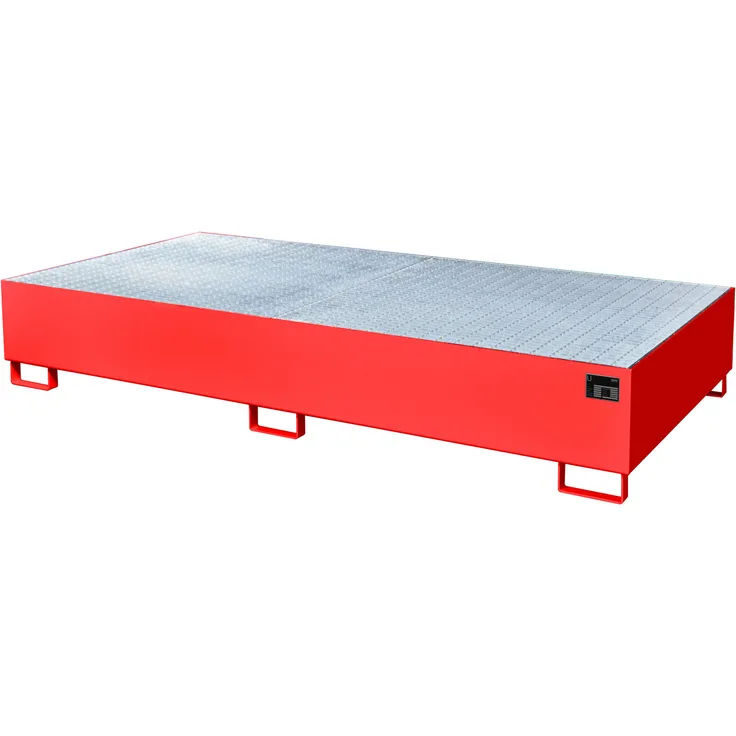 Bauer Auffangwanne AW 1000-2, lackiert, Feuerrot