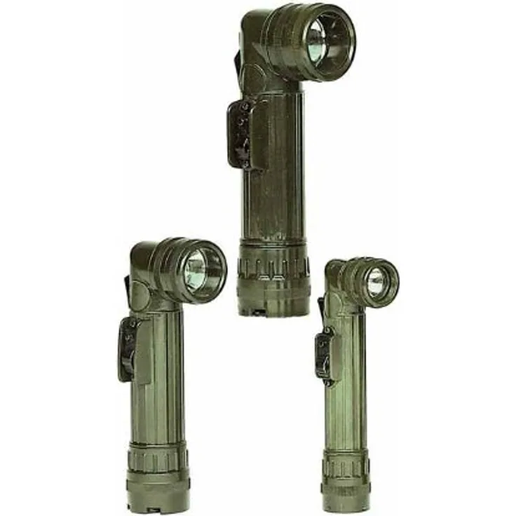 Mil-Tec Taschenlampe US WINKELTASCHENLAMPE LGE (2D) OLIV