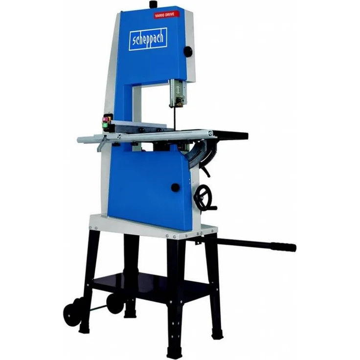 Scheppach Bandsäge BASA3 400V 700W - Variable Geschwindigkeit | Durchlasshöhe 205mm | Durchlassbreite 306mm | Grauguss-Tisch | stufenlose Tischverstellung | inkl. Untergestell & Querschneidlehre – Bild 1
