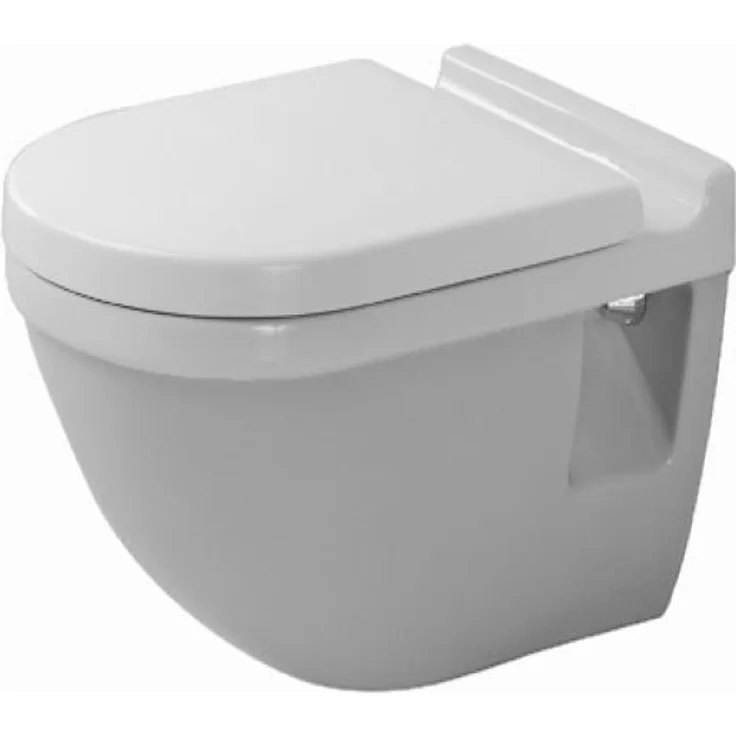 Duravit Starck 3 Flachspül-Wand-WC L:54xB:36cm weiß 2201090000