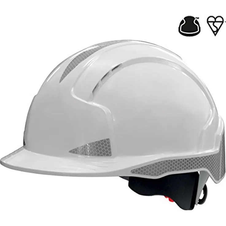JSP Helm EVOLite CR2 AJB170€“400€“100, belüftet, weiß