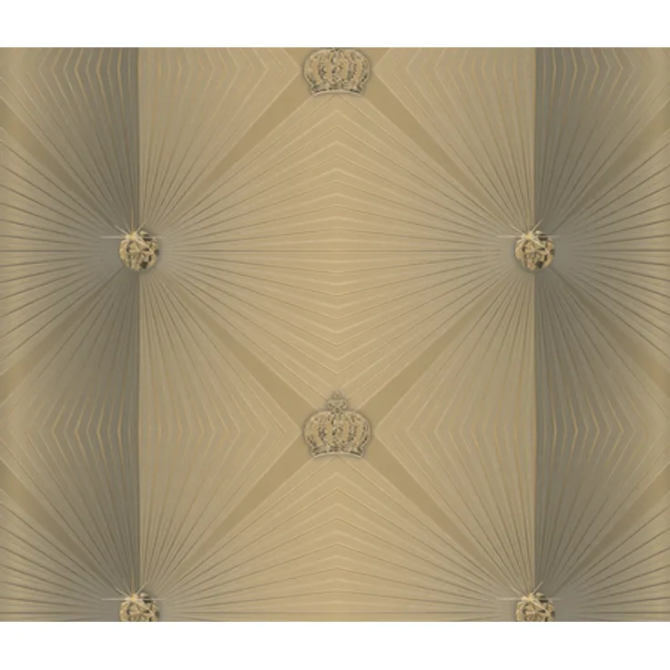 Vliestapete »Glööckler Imperial«, bronzefarben, strukturiert 4001860544068