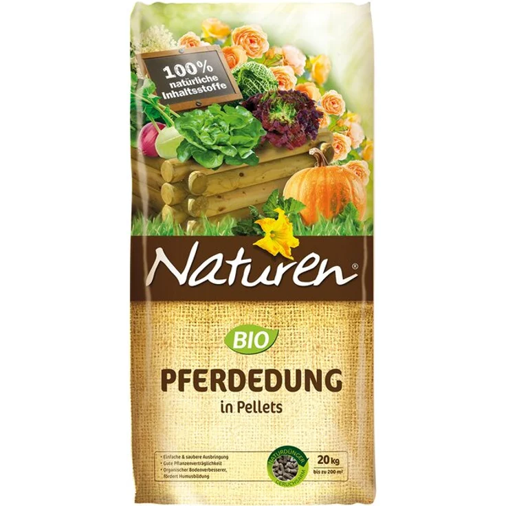Celaflor Naturen Bio Pferdedung 20 kg – Bild 1