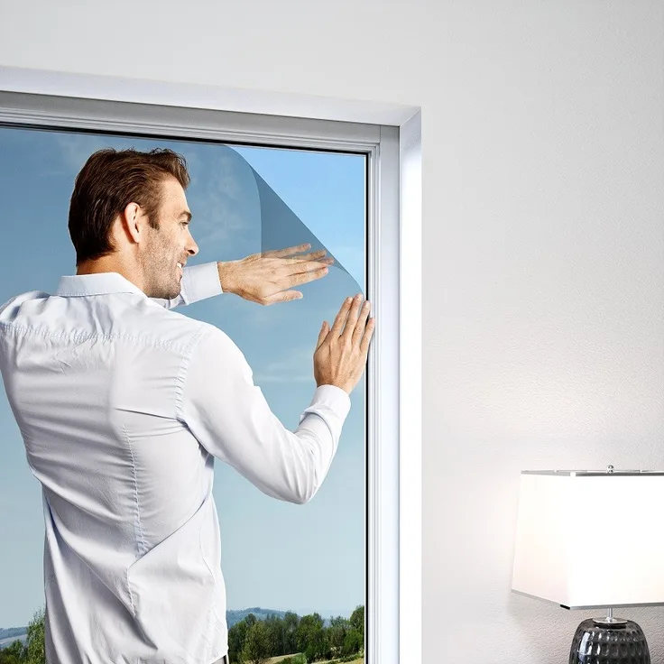 Windhager Pollenschutz Gitter 130 x 150 cm, anthrazit 