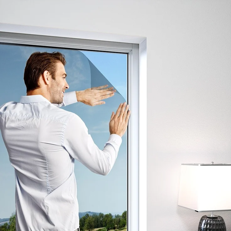 Windhager Pollenschutz Gitter 130 x 150 cm, anthrazit 