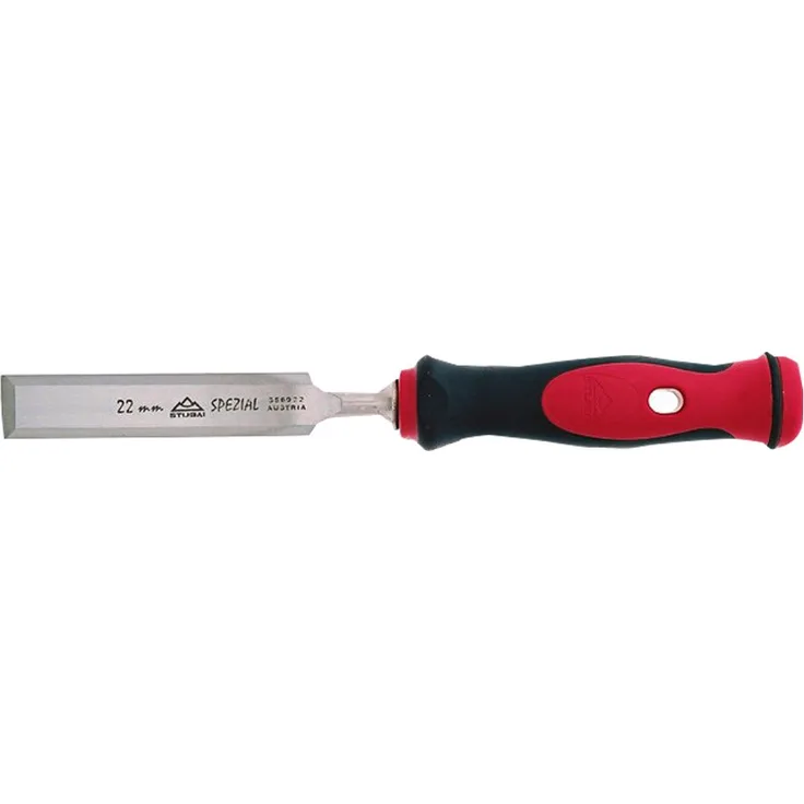 Stubai 356030 Spez. Stemmeisen schwedische Form 2K Heft 30 mm, mehrfarbig,